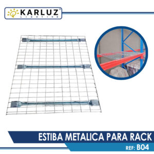 Estiba Metalica Para Rack | Karluz