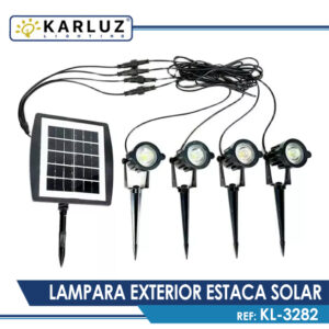 Lampara Exterior Estaca Solar | Karluz