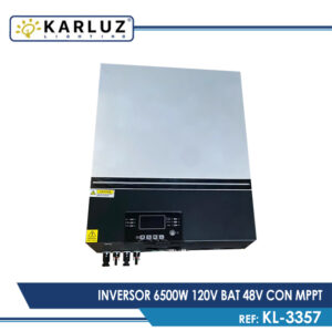Inversor 6500w 120v Bat 48v Con Mppt | Karluz Deco