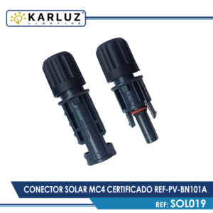 Conector Solar Mc4 Certificado Ref-Pv-Bn101a | Karluz