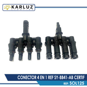 Conector 4 En 1 Ref Sy-Bb41-Ab Certif Set 2 Pza | Karluz